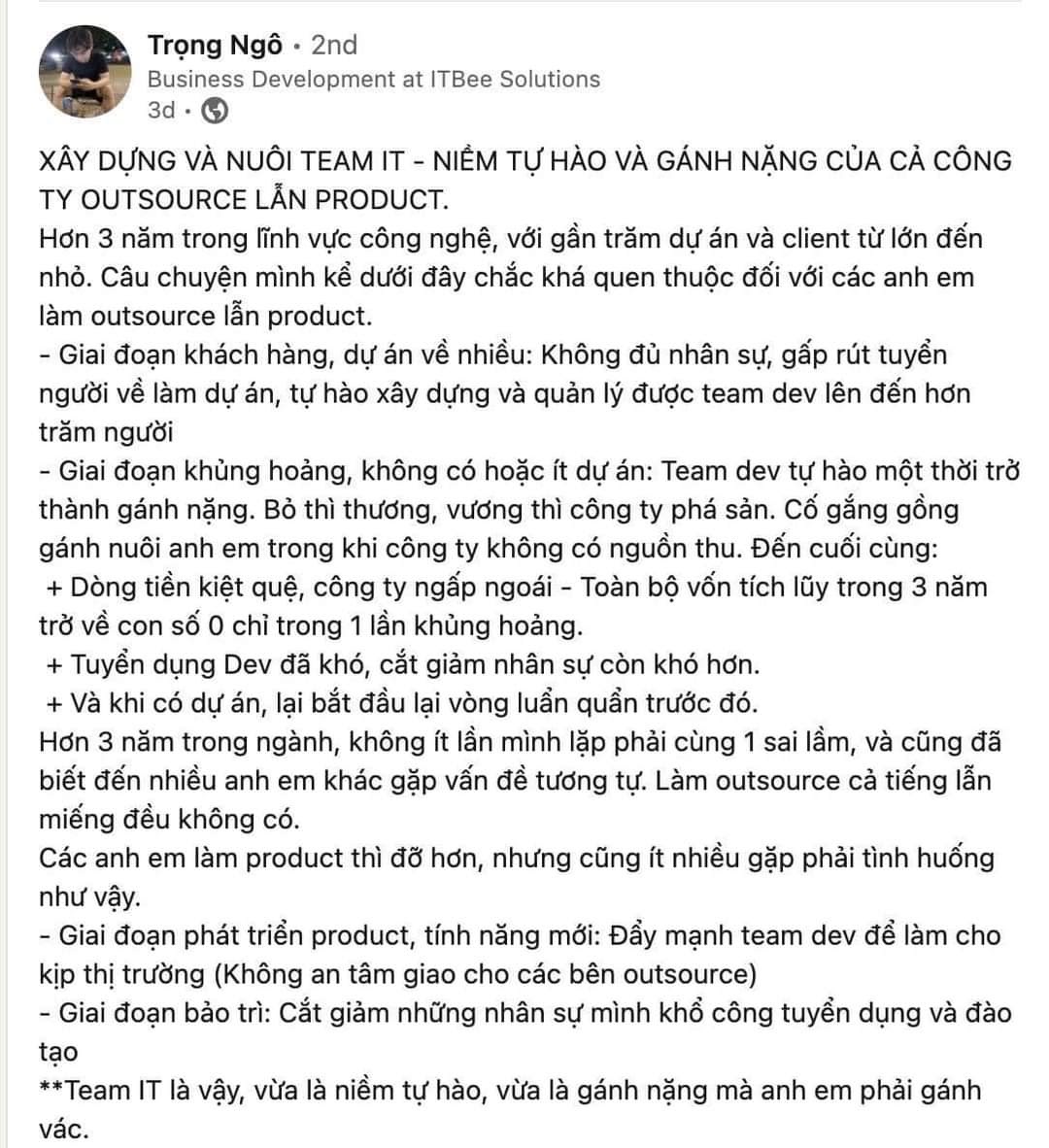 Tâm sự của startup, đồng cảm!